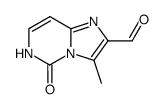 5,6-Dihydro-3-methyl-5-oxoimidazo<1,2-c>pyrimidin-2-carboxaldehyd结构式