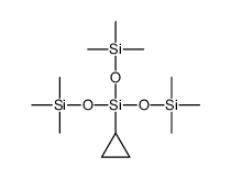 cyclopropyl-tris(trimethylsilyloxy)silane Structure