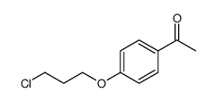 Ethanone, 1-[4-(3-chloropropoxy)phenyl]结构式