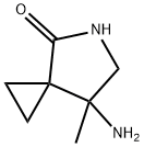 7-AMINO-7-METHYL-5-AZASPIRO[2.4]HEPTAN-4-ONE HYDROCHLORIDE结构式