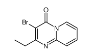3-溴-2-乙基-4H-吡啶并[1,2-a]嘧啶-4-酮结构式