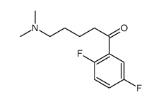 1-(2,5-difluorophenyl)-5-(dimethylamino)pentan-1-one Structure