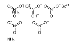 diazanium,scandium(3+),pentanitrate Structure