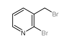 2-Bromo-3-(bromomethyl)pyridine Structure