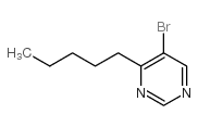5-溴-4-戊基嘧啶结构式