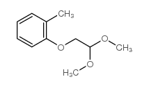 1-(2,2-二甲氧基乙氧基)-2-甲苯结构式