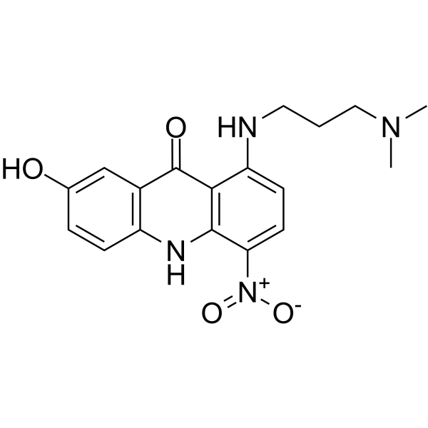 Topoisomerase II inhibitor 3结构式