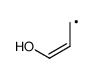 syn-1-hydroxyallyl radical结构式