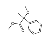 (+/-)-methyl 2-methoxy-2-phenylpropionate结构式