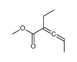 methyl 2-ethylpenta-2,3-dienoate结构式
