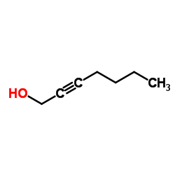 2-庚炔-1-醇结构式