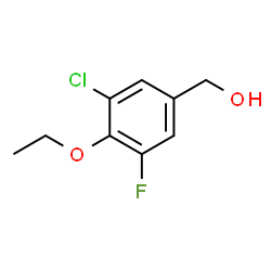3-Chloro-4-ethoxy-5-fluorobenzyl alcohol picture