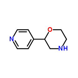 2-(Pyridin-4-yl)morpholine Structure
