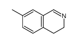 7-甲基-3,4-二氢异喹啉结构式