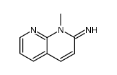 1,2-dihydro-2-imino-1-methyl-1,8-naphthyridine结构式