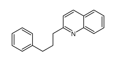 2-(3-phenylpropyl)quinoline结构式