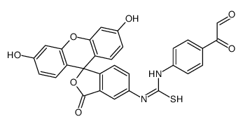 fluorescein isothiocyanate-phenylglyoxal结构式