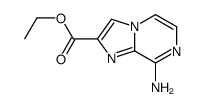 Imidazo[1,2-a]pyrazine-2-carboxylic acid, 8-amino-, ethyl ester (9CI)结构式