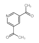 Ethanone,1,1'-(3,5-pyridinediyl)bis- Structure