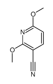 2,6-二甲氧基吡啶-3-甲腈结构式