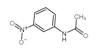 3'-硝基乙酰苯胺结构式