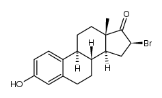 16beta-Bromoestrone Structure