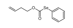 O-but-3-en-1-yl Se-phenyl selenocarbonate结构式