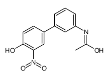 N-[3-(4-hydroxy-3-nitrophenyl)phenyl]acetamide结构式