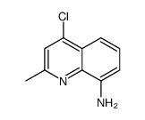 4-chloro-2-methylquinolin-8-amine结构式