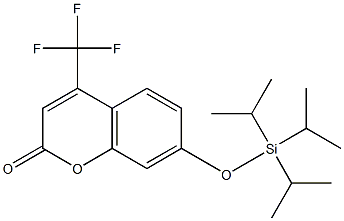 F-氟离子探针(COURNARIN)结构式