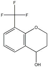 8-(trifluoromethyl)-3,4-dihydro-2H-chromen-4-ol结构式
