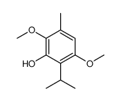 2,5-dimethoxy-3-methyl-6-propan-2-ylphenol Structure