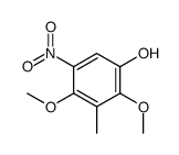 2,4-dimethoxy-3-methyl-5-nitrophenol结构式