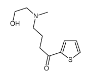 4-[2-hydroxyethyl(methyl)amino]-1-thiophen-2-ylbutan-1-one结构式