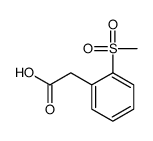 2-(2-甲砜基苯基)乙酸结构式