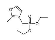 3-(diethoxyphosphorylmethyl)-2-methylfuran Structure