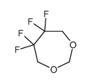 5,5,6,6-tetrafluoro-1,3-dioxepane Structure