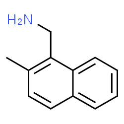(2-METHYLNAPHTHALEN-1-YL)METHANAMINE结构式
