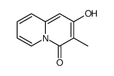 2-hydroxy-3-methylquinolizin-4-one Structure