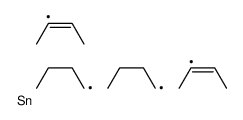 bis(but-2-en-2-yl)-dibutylstannane结构式