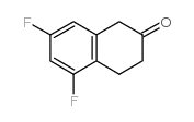 5,7-二氟-3,4-二氢萘-2(1H)-酮结构式