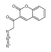 3-(2-azidoacetyl)chromen-2-one结构式