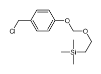 2-[[4-(chloromethyl)phenoxy]methoxy]ethyl-trimethylsilane结构式