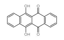 6,11-二羟基-5,12-萘并萘二酮结构式