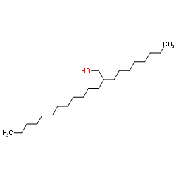 2-辛基-1-十四烷醇结构式