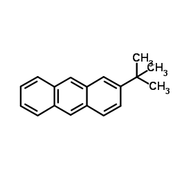 2-(2-Methyl-2-propanyl)anthracene Structure