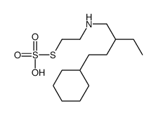 2-[(4-Cyclohexyl-2-ethylbutyl)amino]ethanethiol sulfate结构式