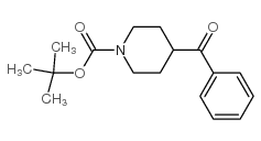 1-Boc-4-benzoyl-piperidine structure