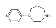 1-pyridin-4-yl-1,4-diazepane结构式