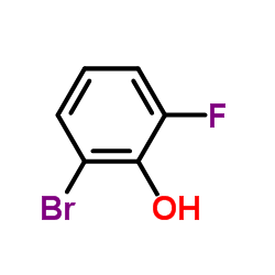 2-BROMO-6-FLUOROPHENOL Structure